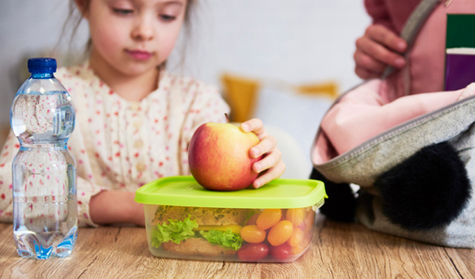 Lanches saudáveis para a escola